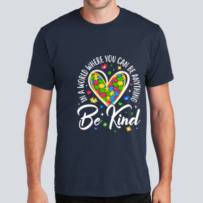 Adult T-Shirt - Autism Awareness - Be Kind Heart Thumbnail