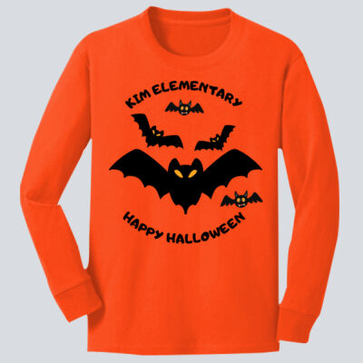 Youth Long Sleeve Shirt - Fall - Bats Thumbnail