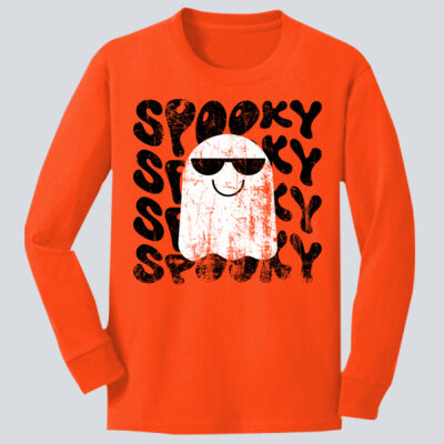 Youth Long Sleeve Shirt - Fall - Cool Ghost Thumbnail