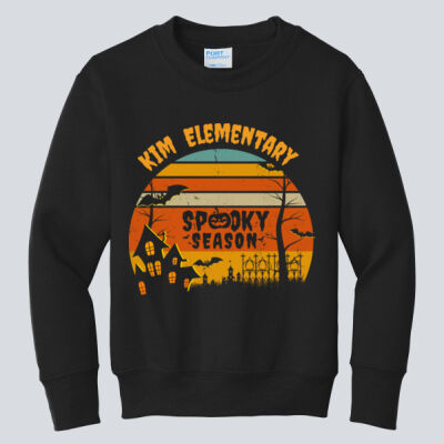 Youth Crewneck - Fall - Haunted House  Thumbnail