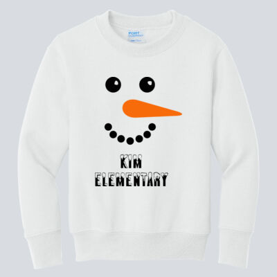 Youth Crewneck - Winter - Snowman  Thumbnail