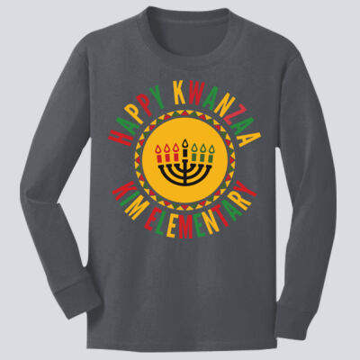 Youth Long Sleeve Shirt - Winter - Kwanzaa  Thumbnail