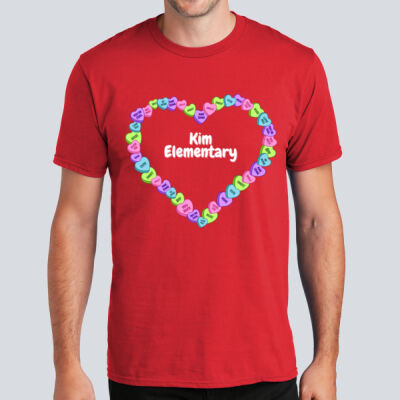 Adult T-Shirt - Spring - Candy Hearts Thumbnail