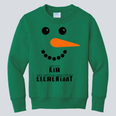 Youth Crewneck - Winter - Snowman Thumbnail