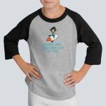 Youth Raglan T-Shirt - Kim Thumbnail